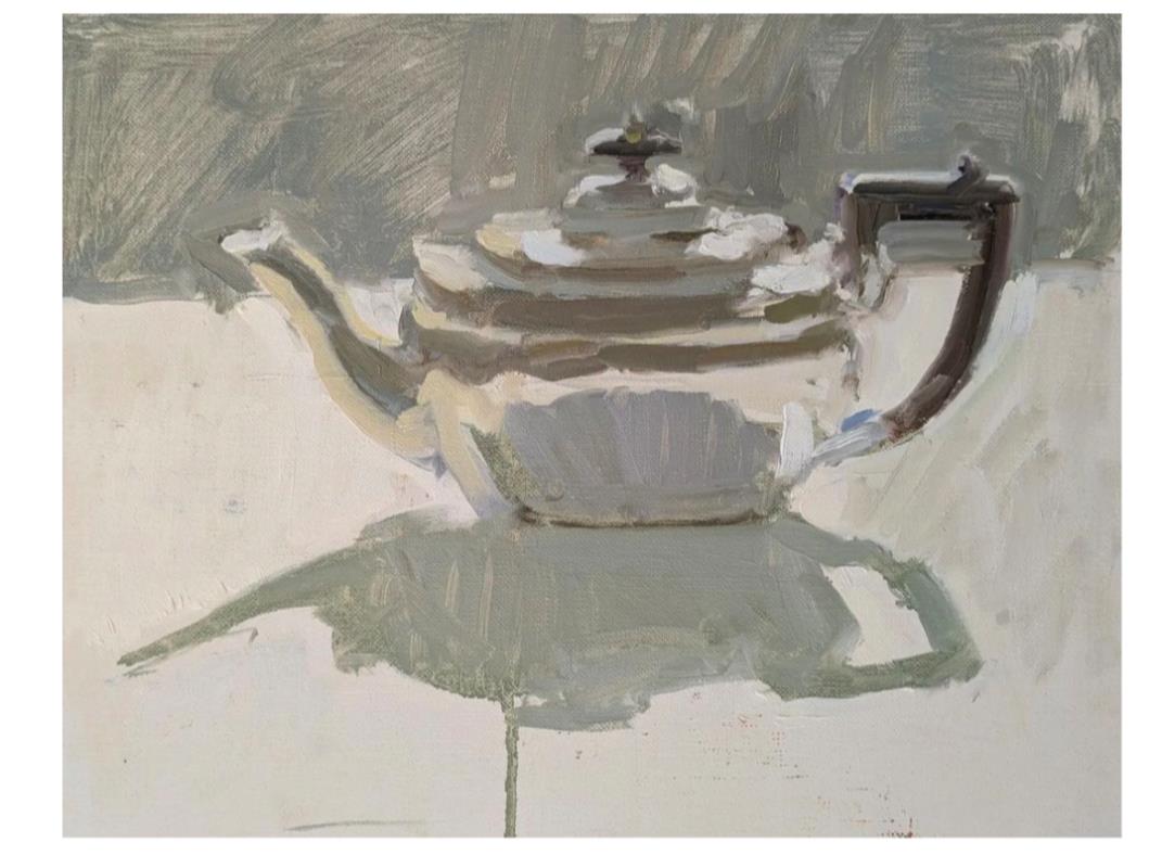 Backlit teapot