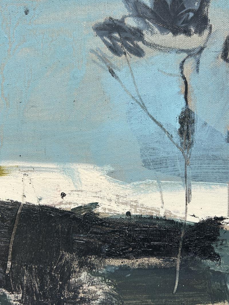 Trees over dark water II