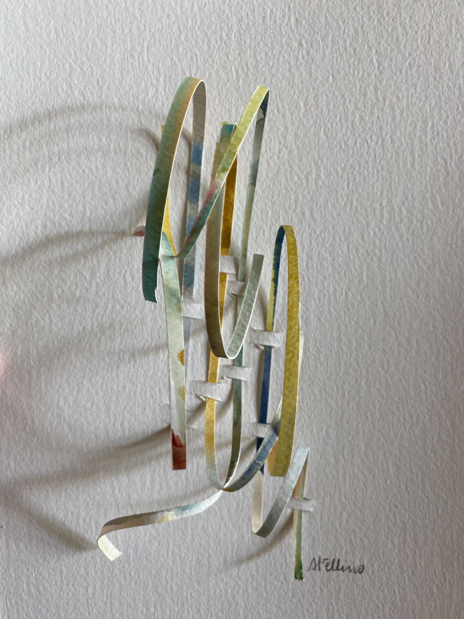 Sheet from the project Colored Paper Works / Moving Relief - Work No. 7251