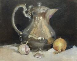 Sunshine on the coffee Pot 