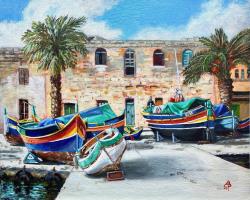 Colours of Marsaxlokk, Malta