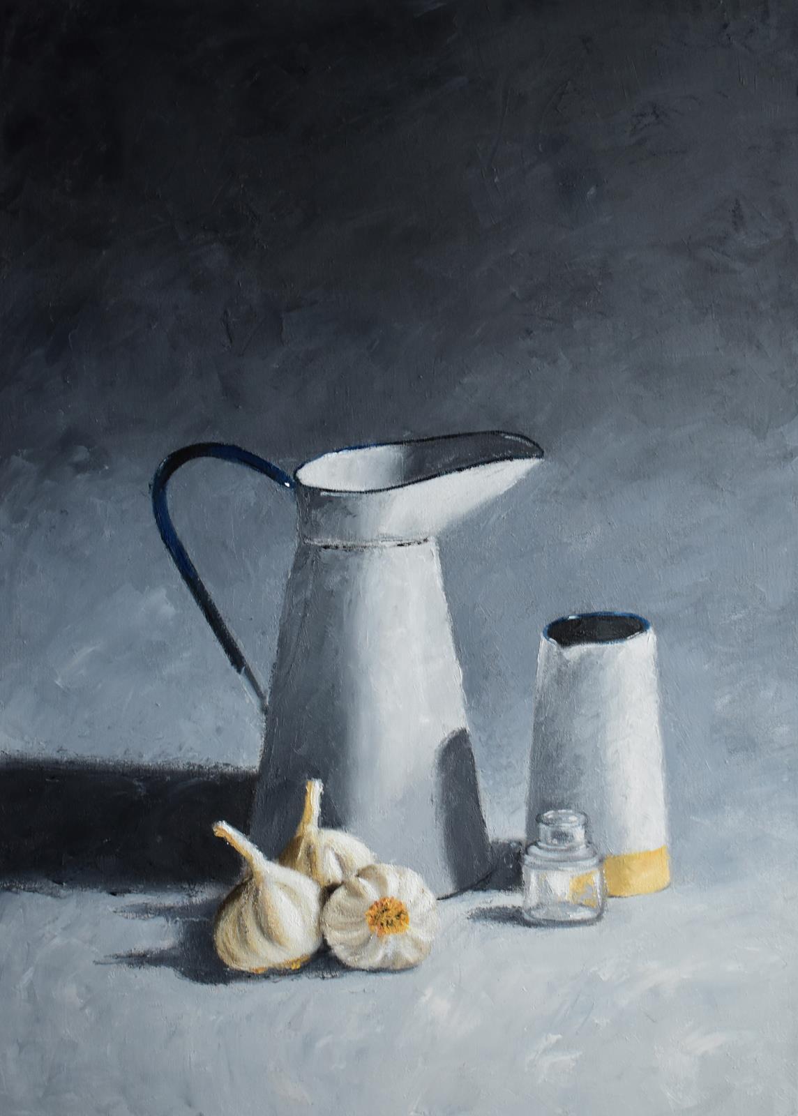 Water Jug & Garlic