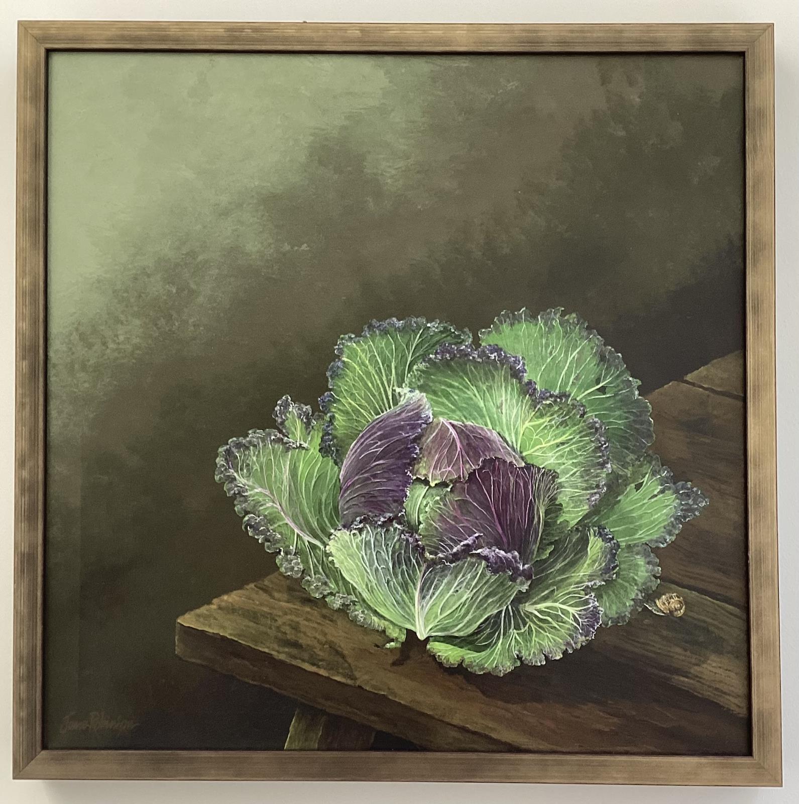 Cabbage and snail