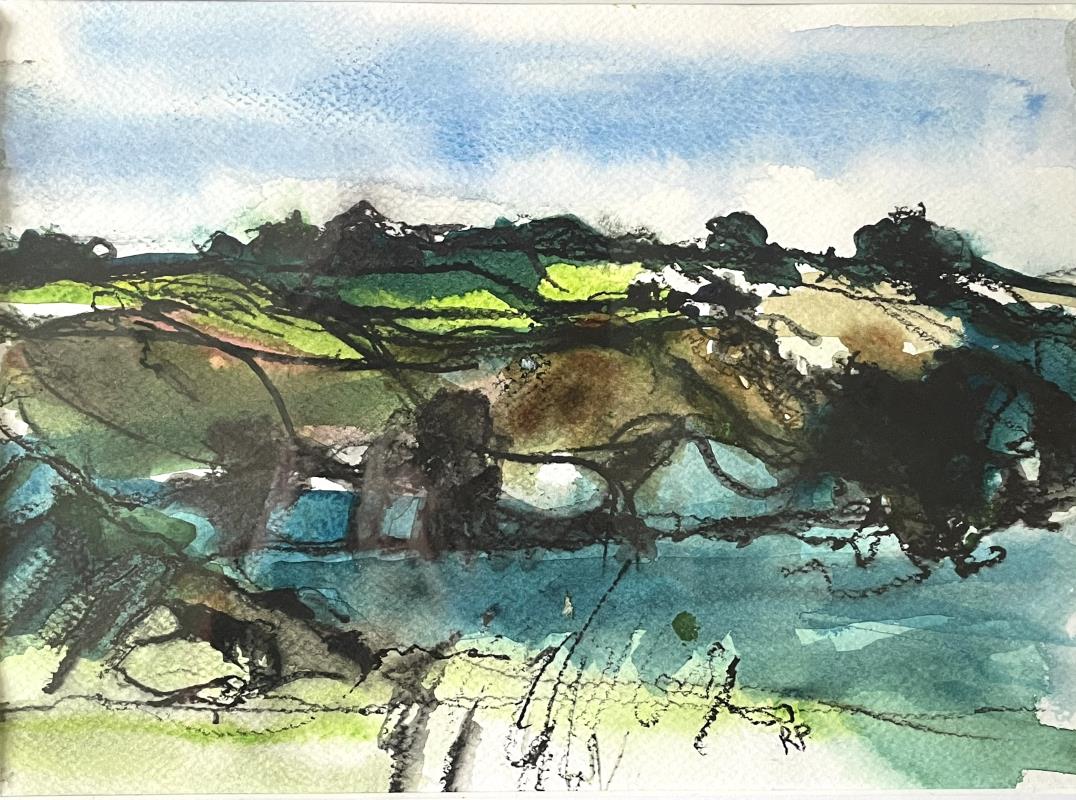 Coastal landscape of NW Sark