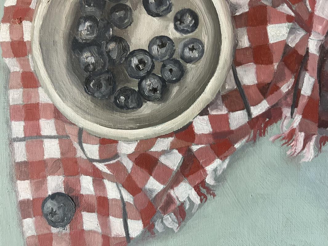 Blueberries at teatime 