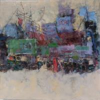 Bollywood Billboards in Indian city