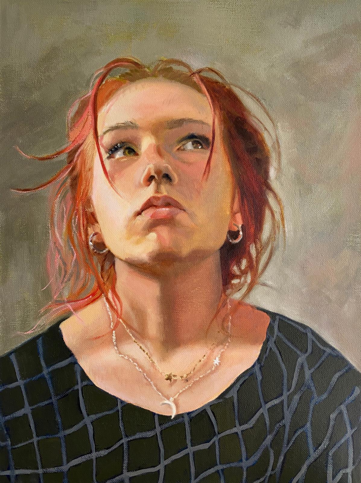 Imogen with red hair