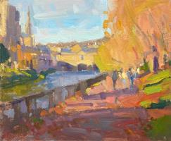 Pulteney Bridge, Bath, autumn colours