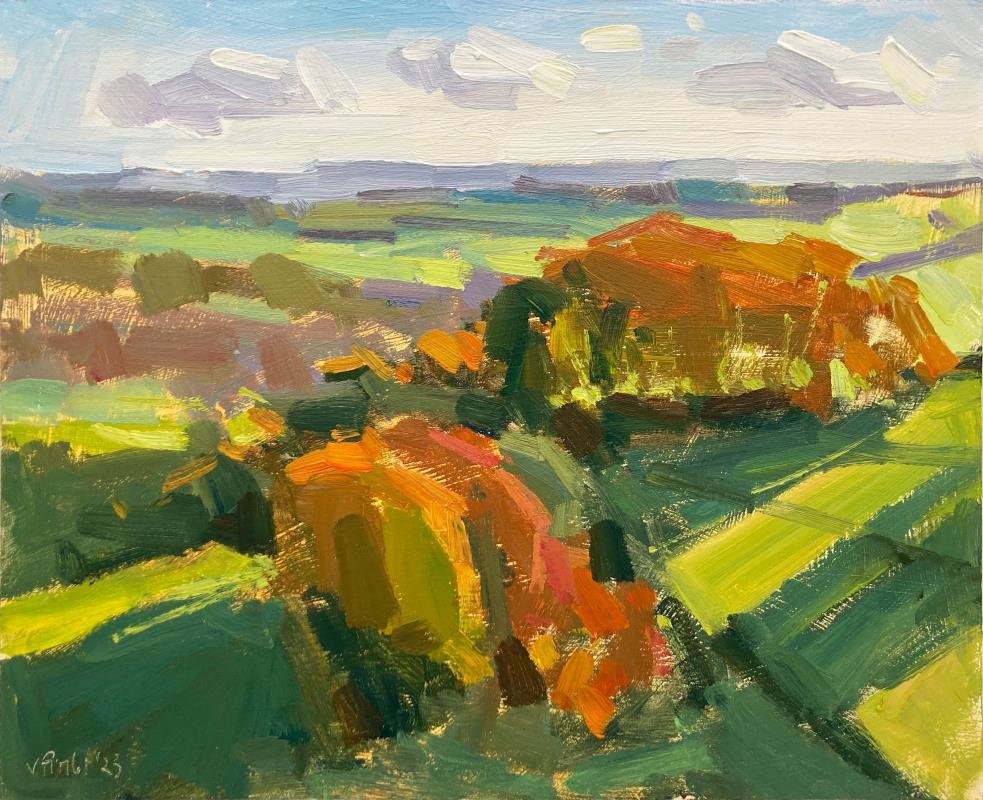 Autumn trees, Southstoke