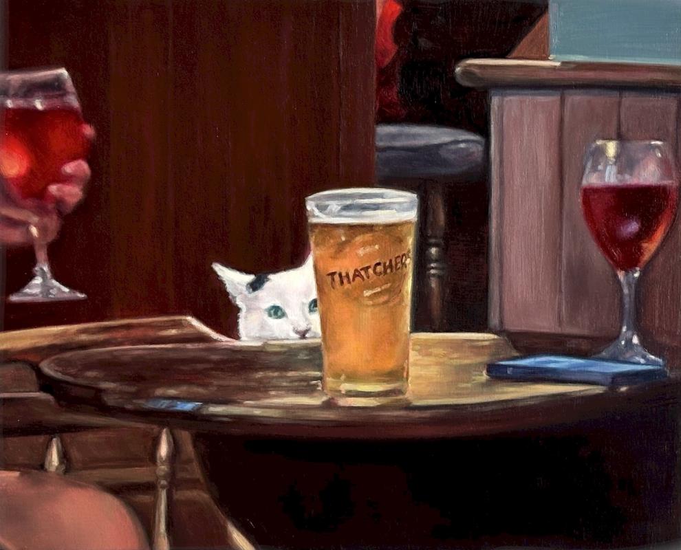 A Cat Walks Into a Pub