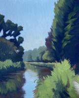 Evening on the Kennet and Avon Canal