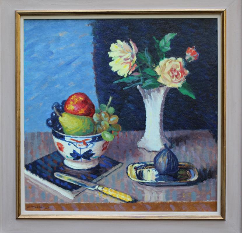 Still Life with Fruit and Flowers