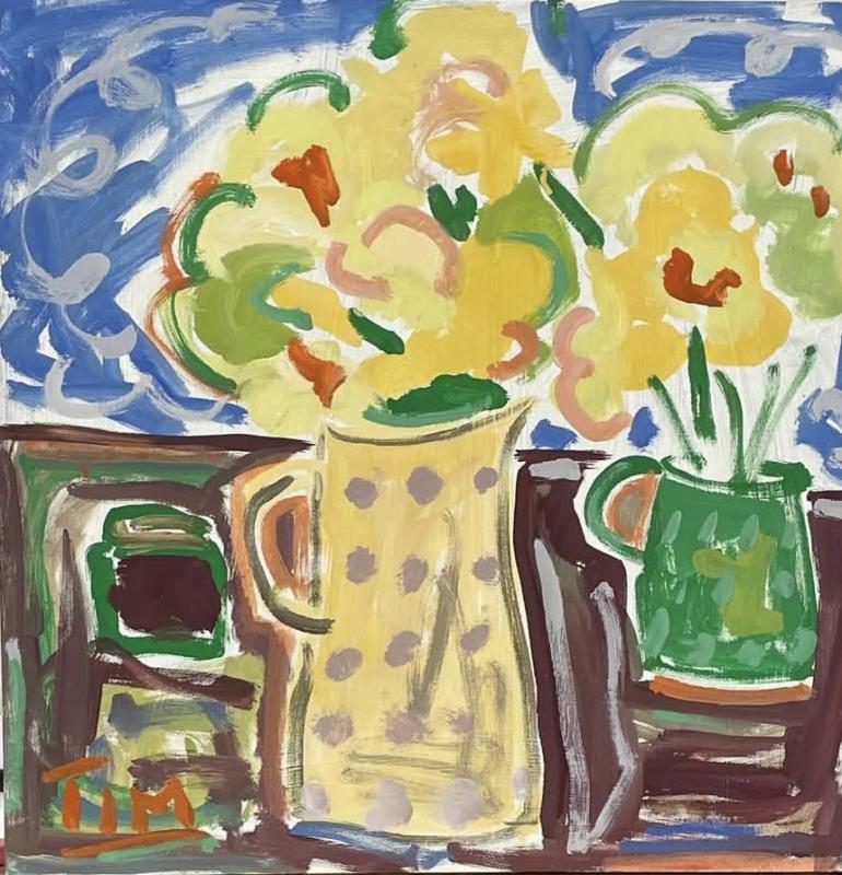Flowers in a Jug
