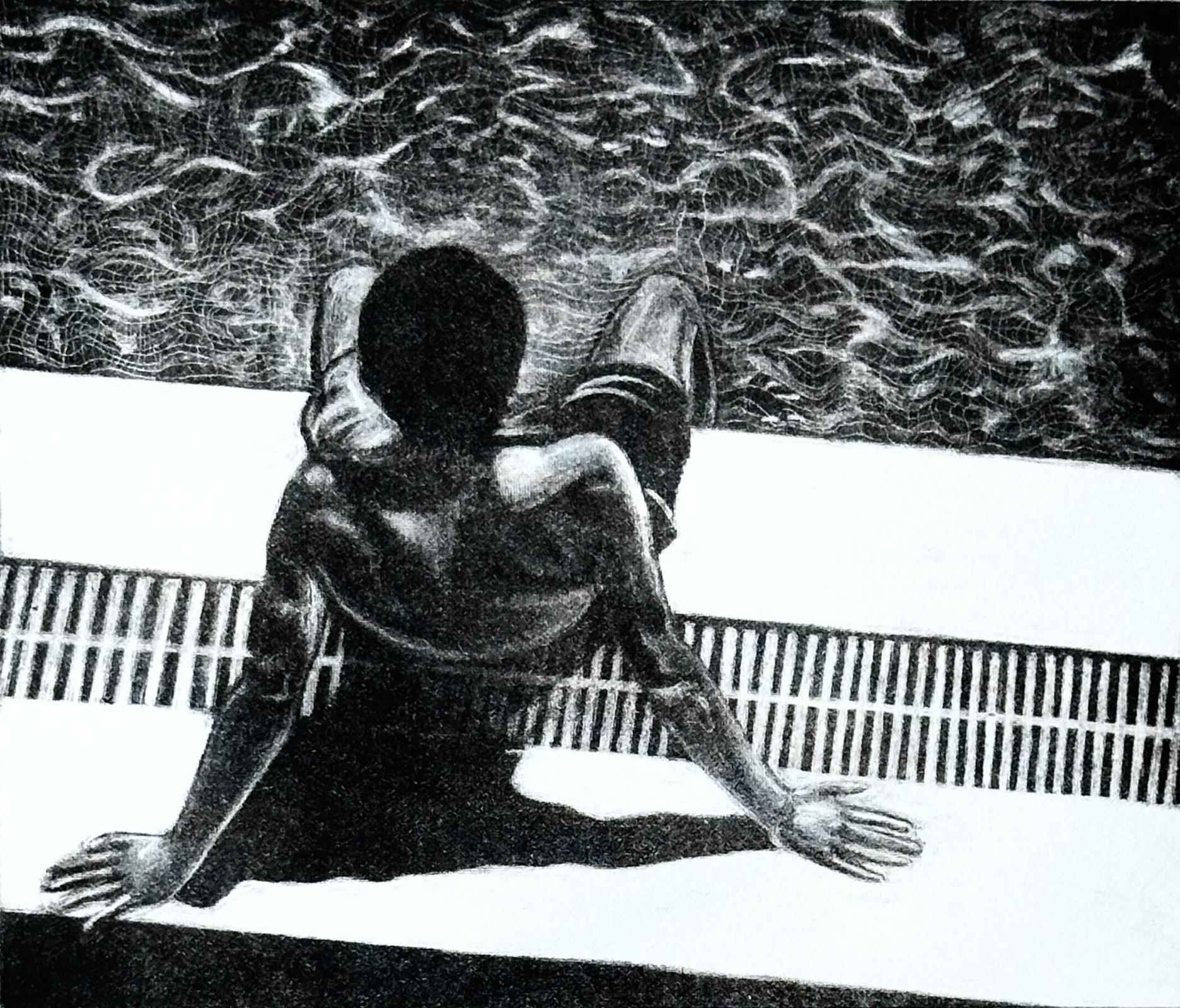 Poolside pause
