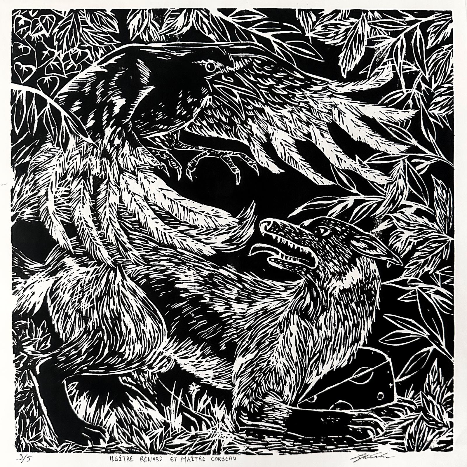 Maître Renard et Maître Corbeau