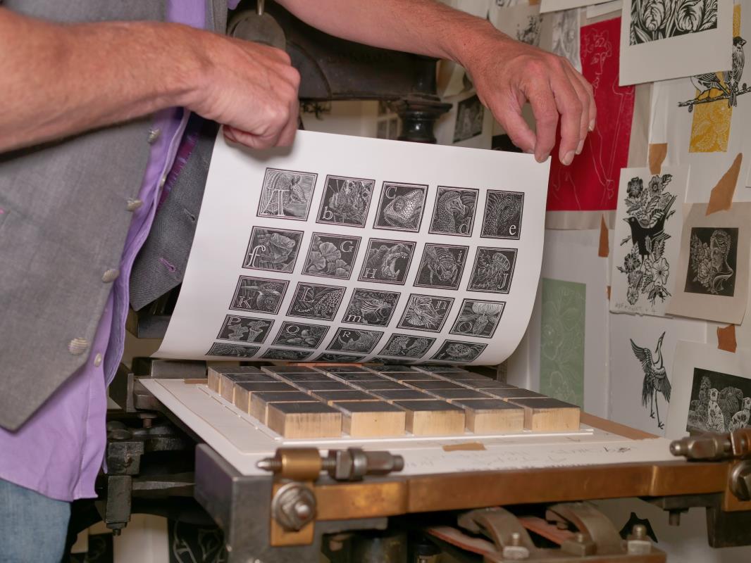 Endangered & Extinct - An Engravers Alphabet