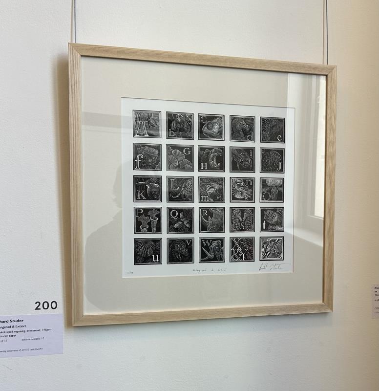 Endangered & Extinct - An Engravers Alphabet
