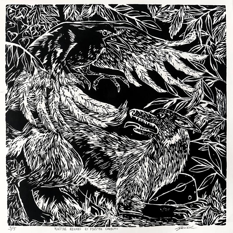 Maître Renard et Maître Corbeau