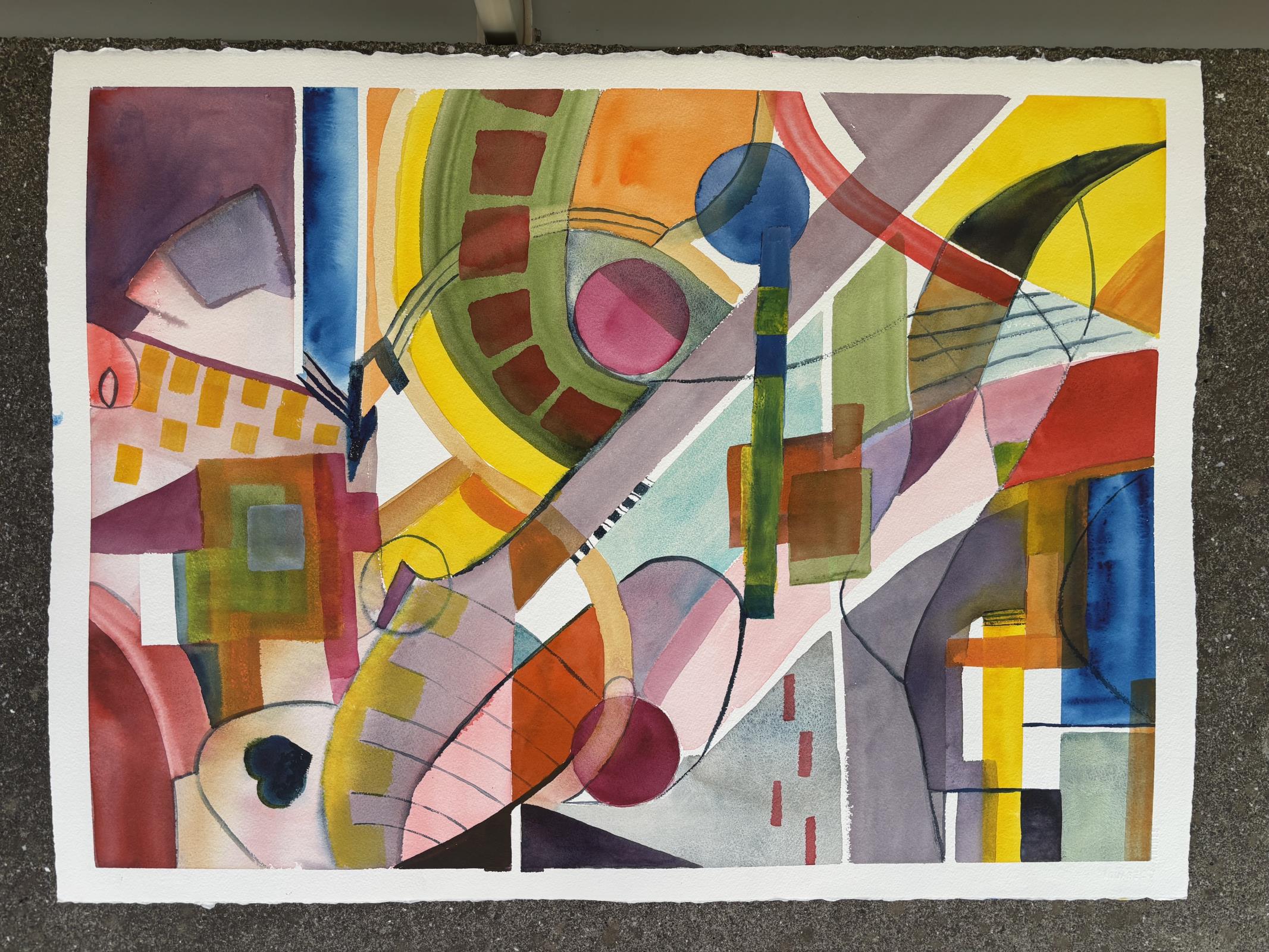 Yfirsýn borgarinnar.