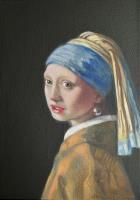Girl with a Pearl Earring, After Vermeer