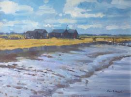 Walberswick ferry sheds