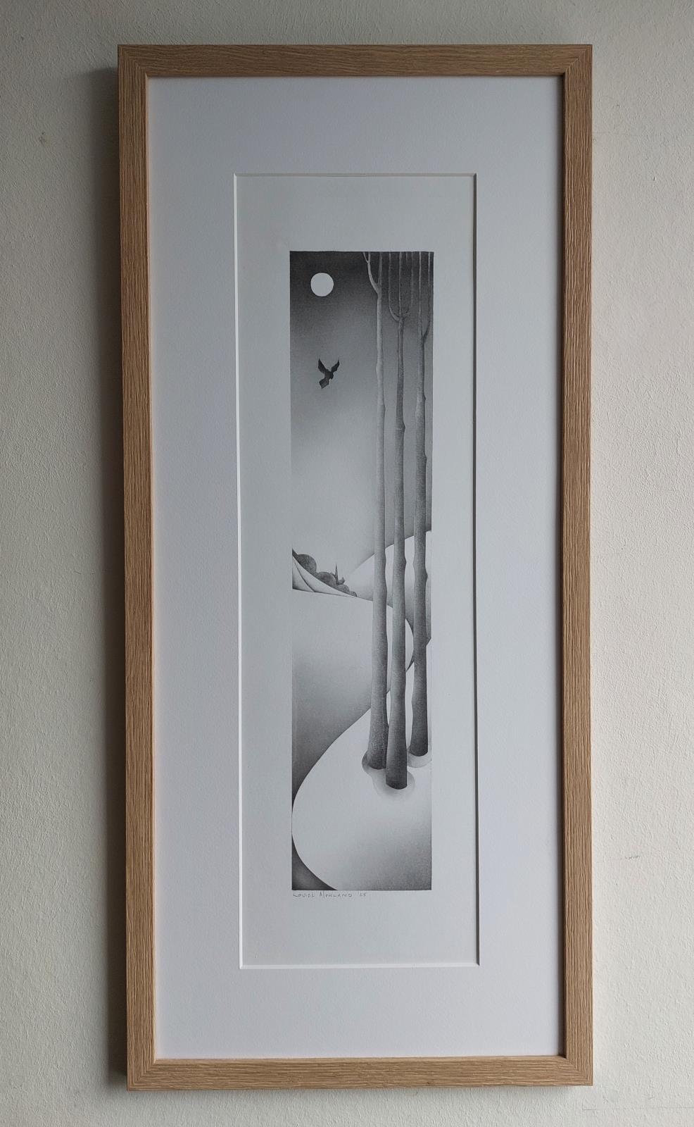 The Hawk in the Snow