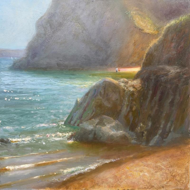 In the afternoon heat, Blackpool Sands