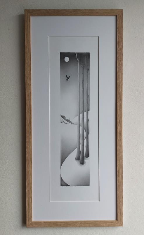 The Hawk in the Snow