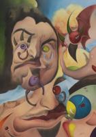 Time Independent Portrait Of René Descartes Thinking