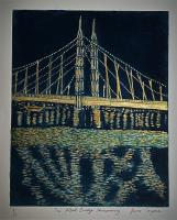 The Albert Bridge Shimmering