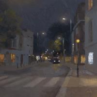 The King's Road at Night