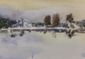 Albert Bridge evening