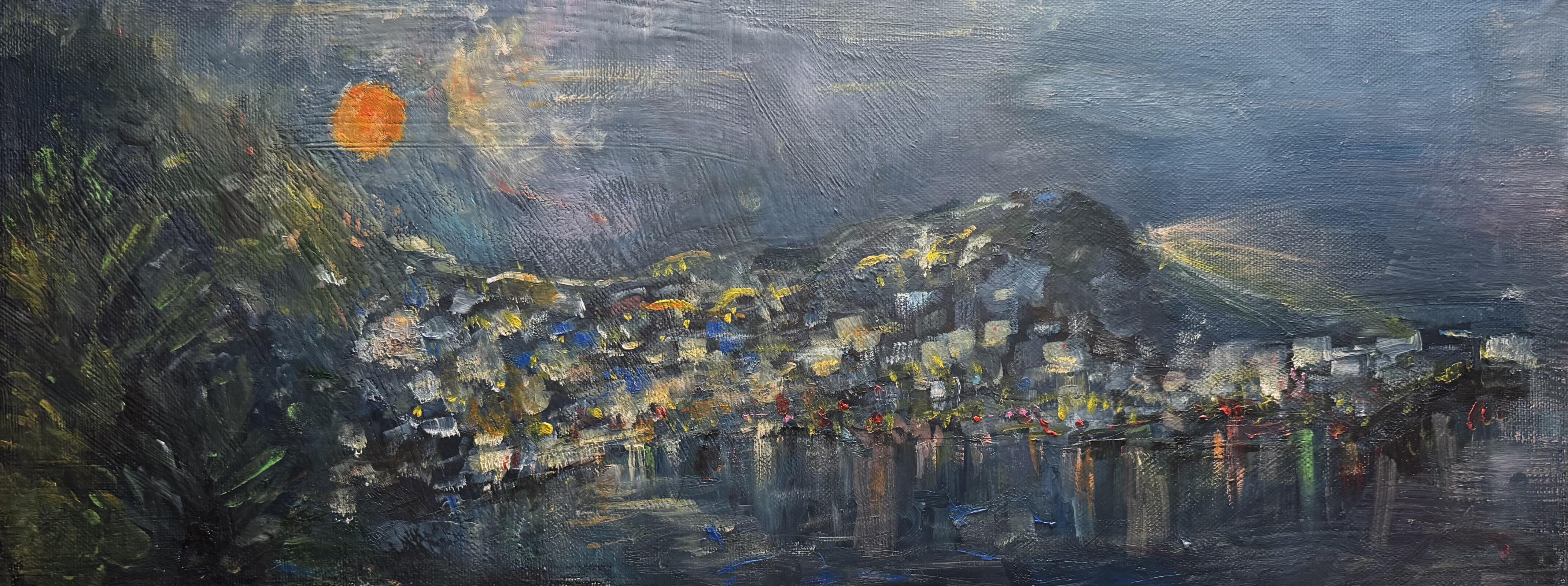 The Blood Moon, Forio, Ischia, Bay of Naples