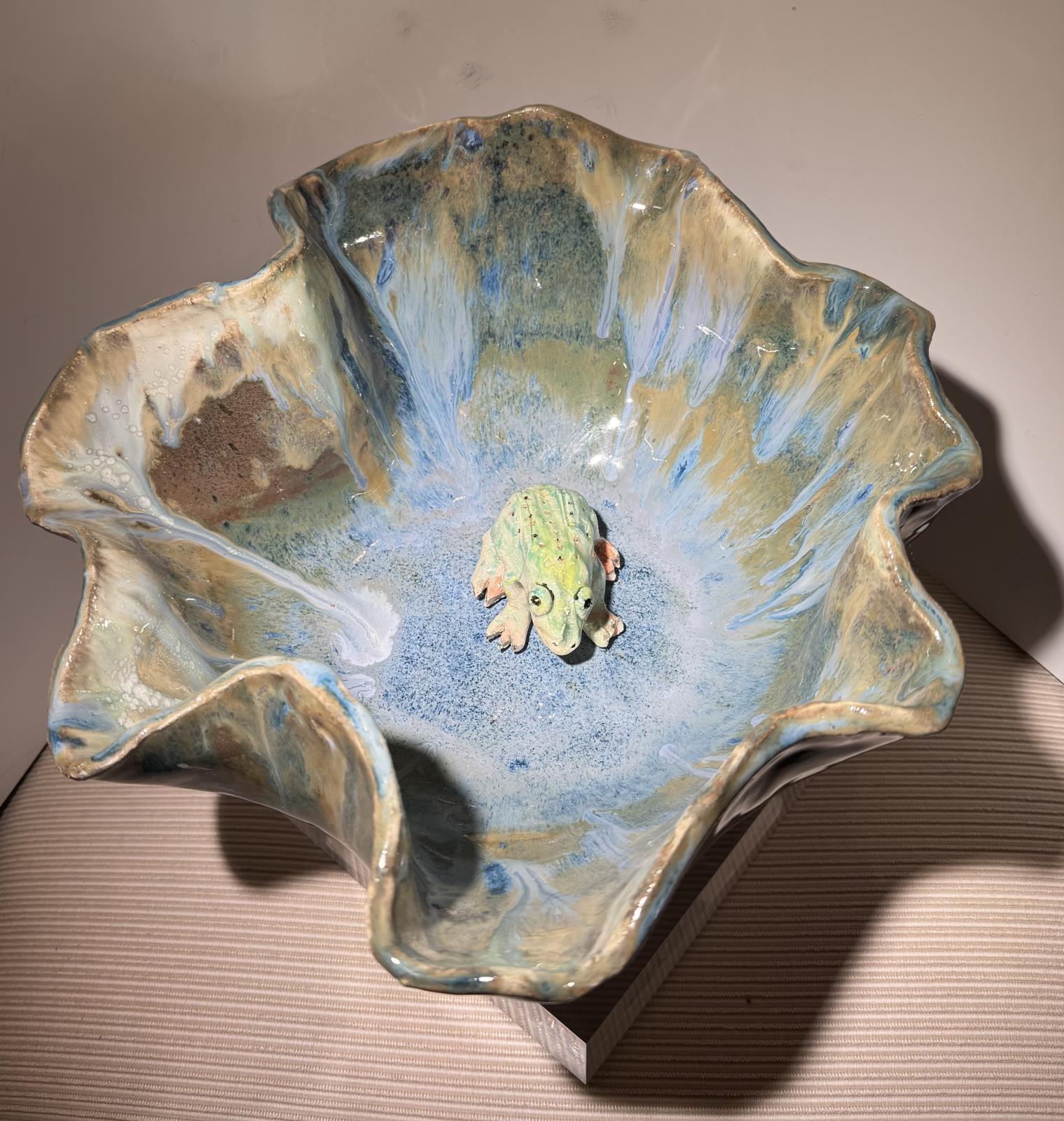 The Frog Pond with Fishy Feet