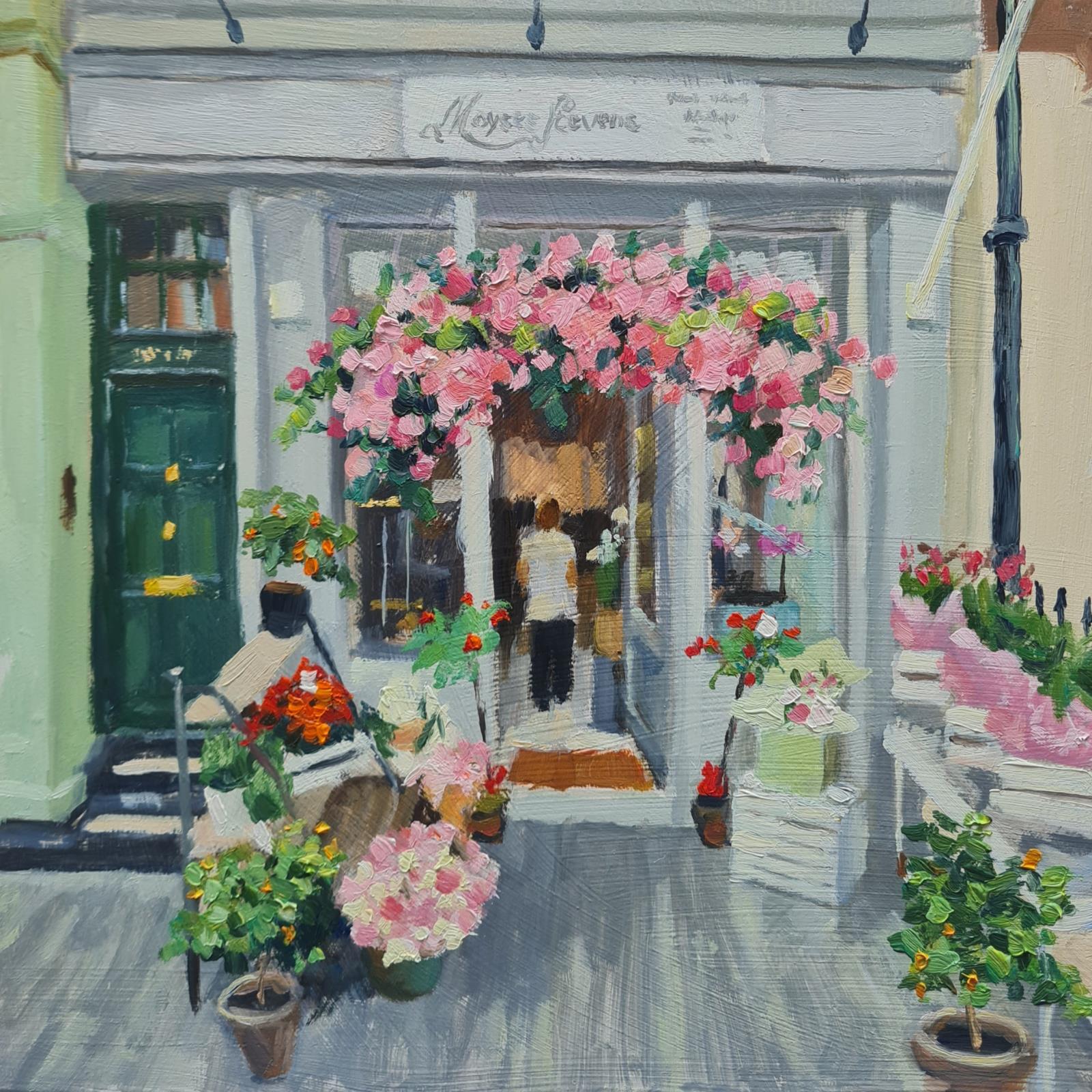 Flowers around the Door