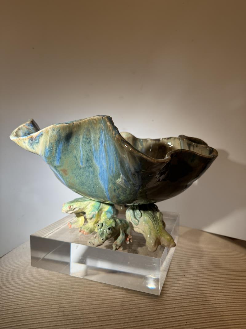 The Frog Pond with Fishy Feet