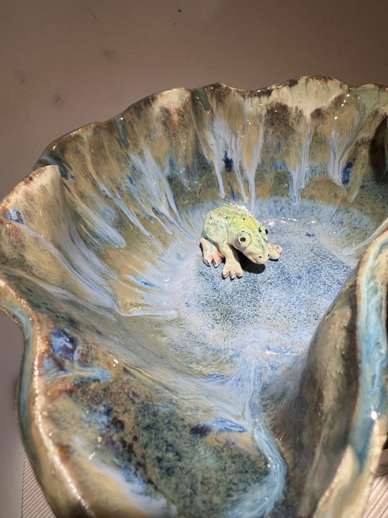 The Frog Pond with Fishy Feet