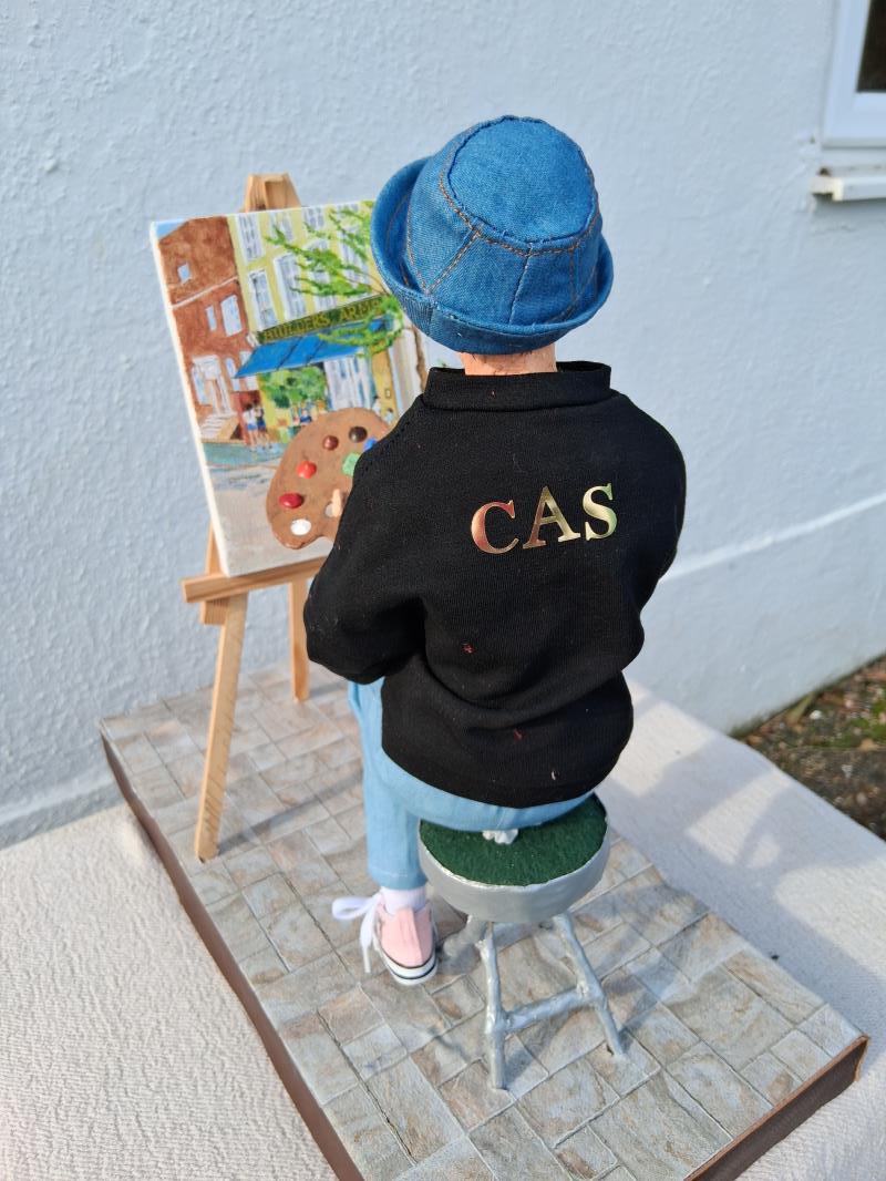 Painting en plein air in Chelsea