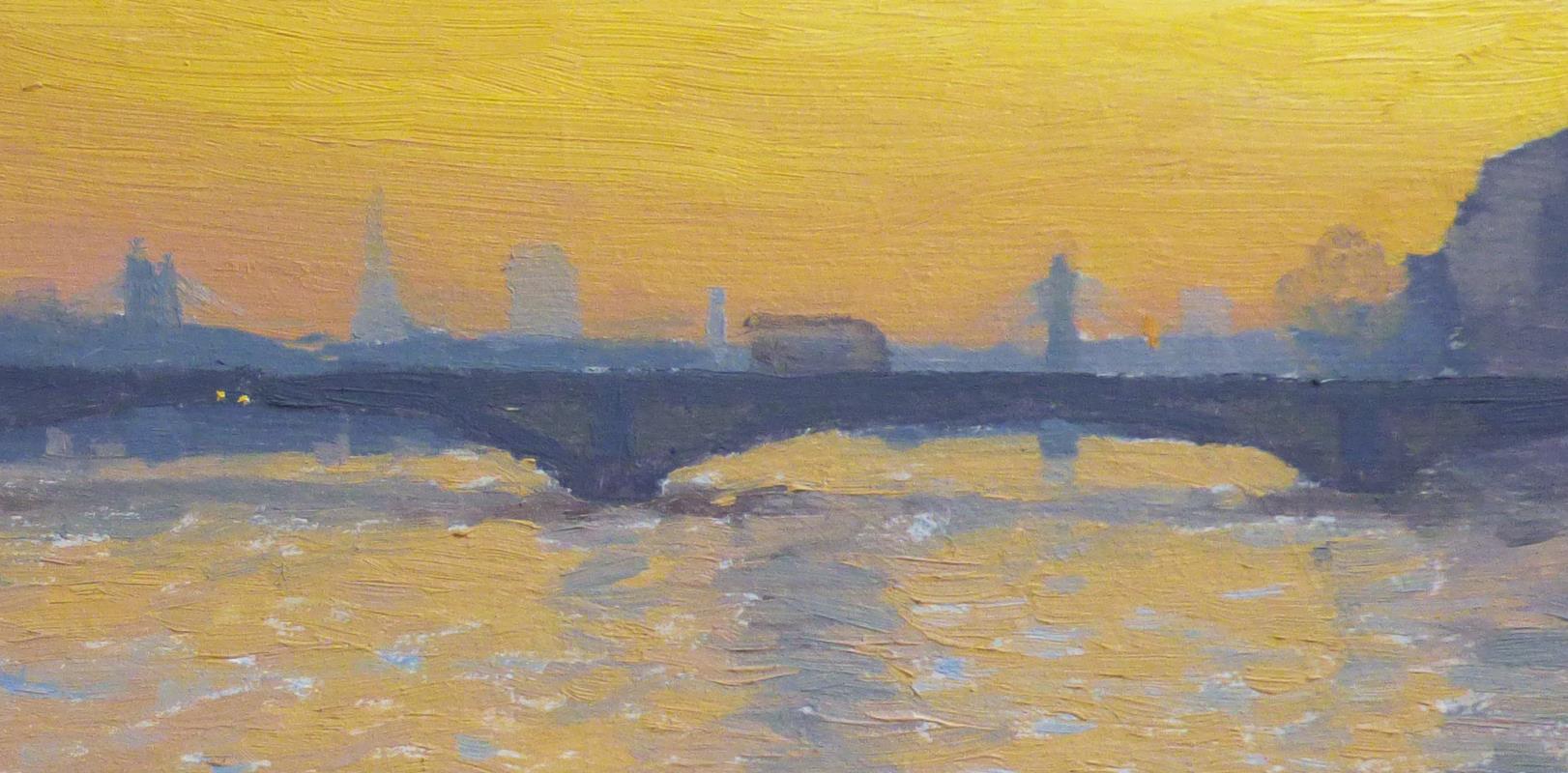 Sunrise Over Battersea Bridge