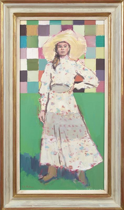 Hat trick 2 (triptych centre)