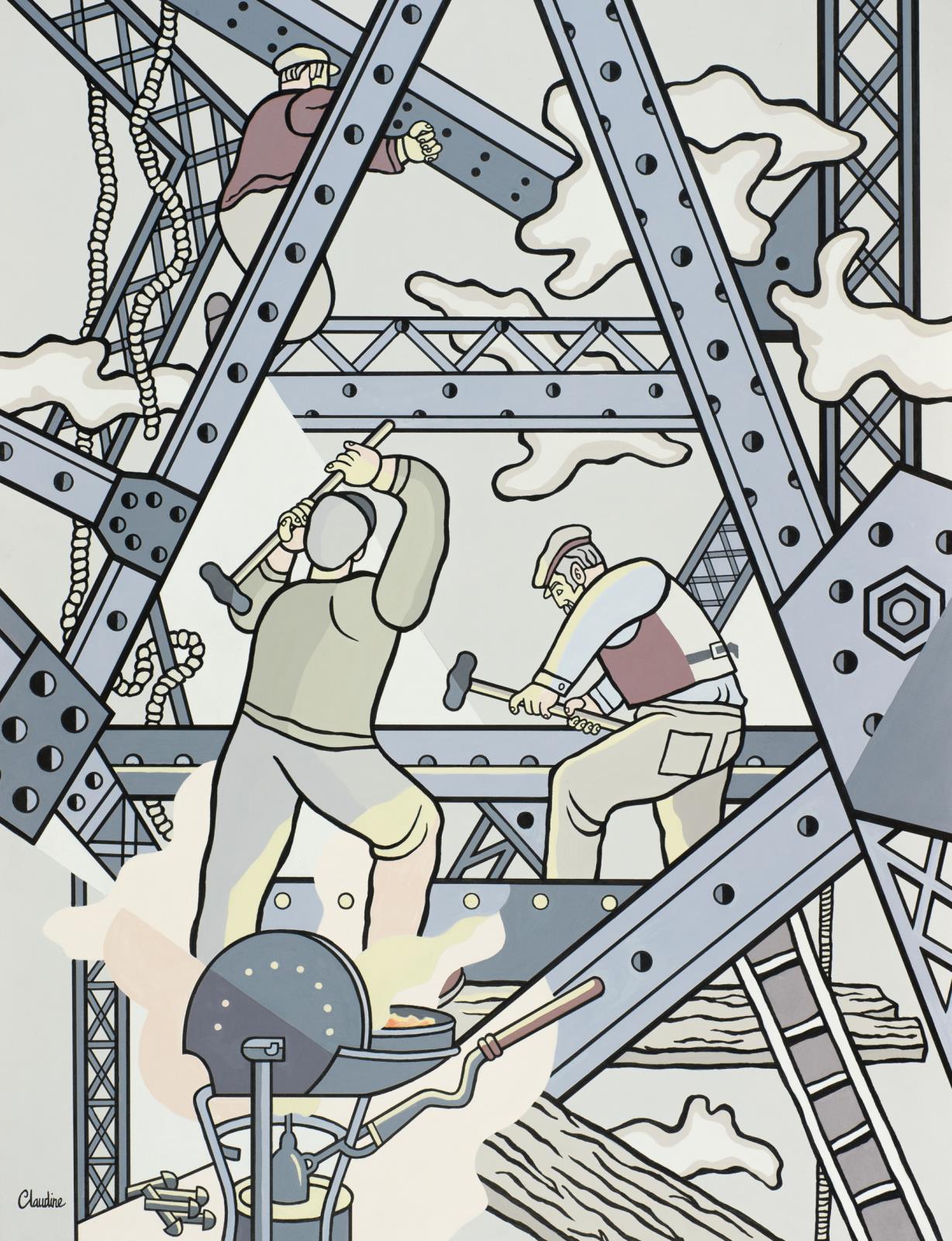 The Riveters, La Tour Eiffel, Paris 