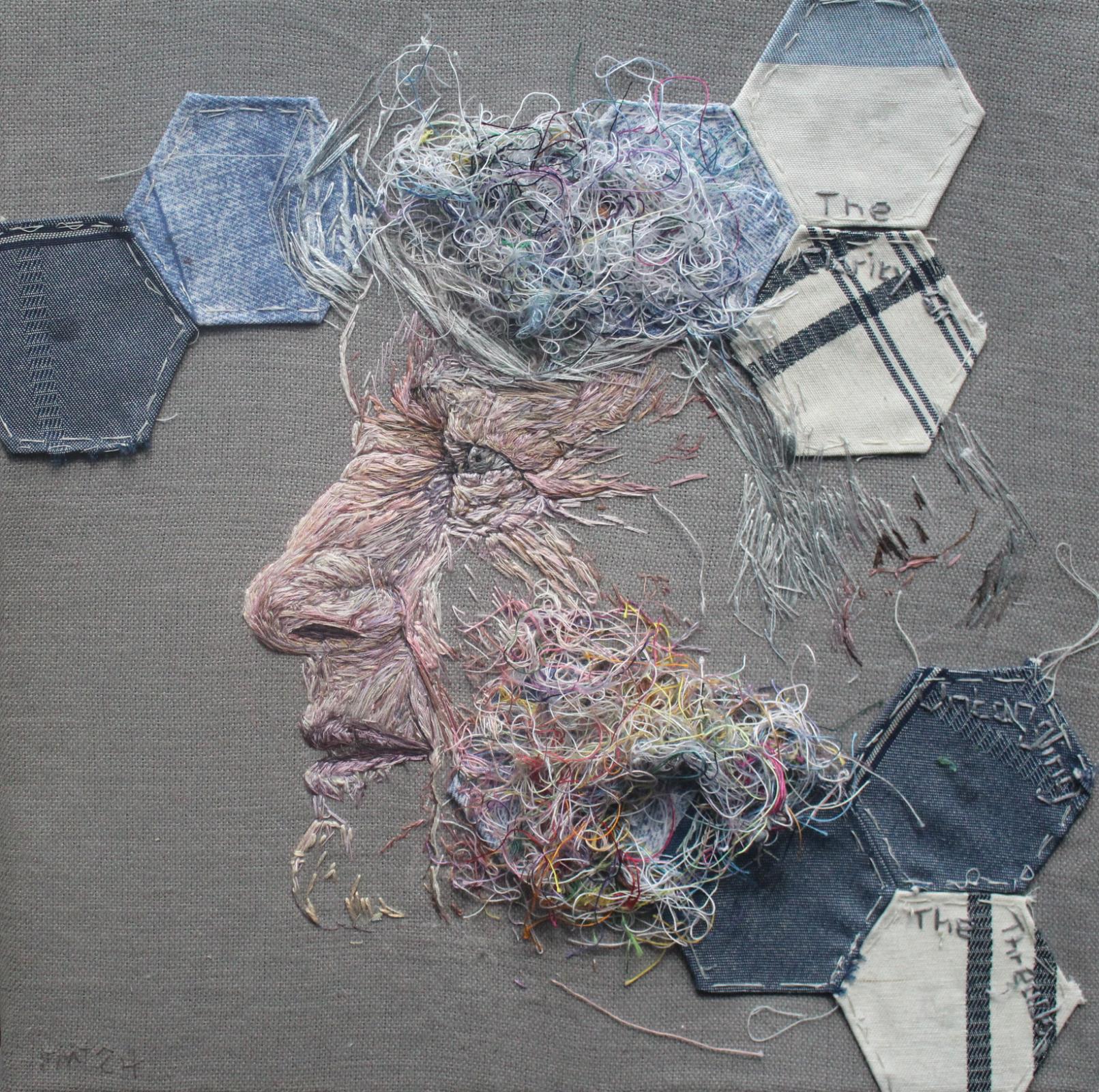 The Clarity Of Untangling The Threads (portrait of a stitch artist) 4