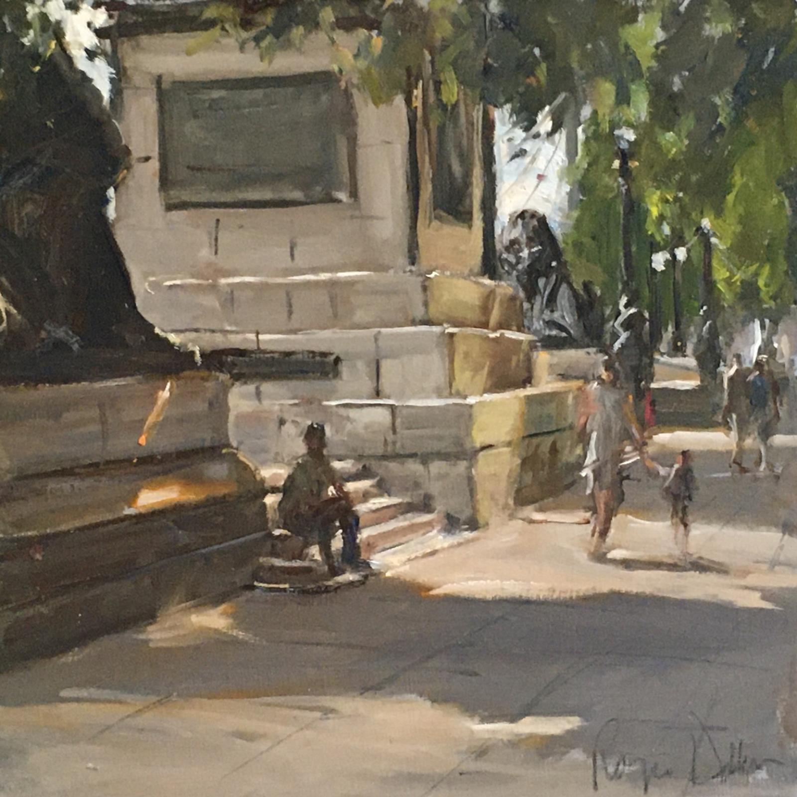 By Cleopatras Needle