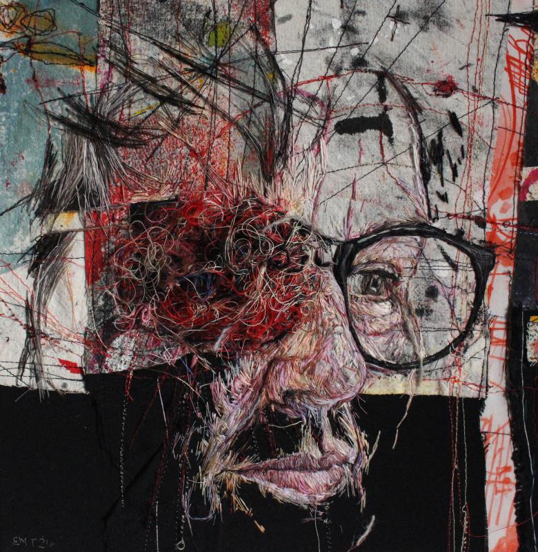 The Clarity Of Untangling The Threads (portrait of a stitch artist) 2