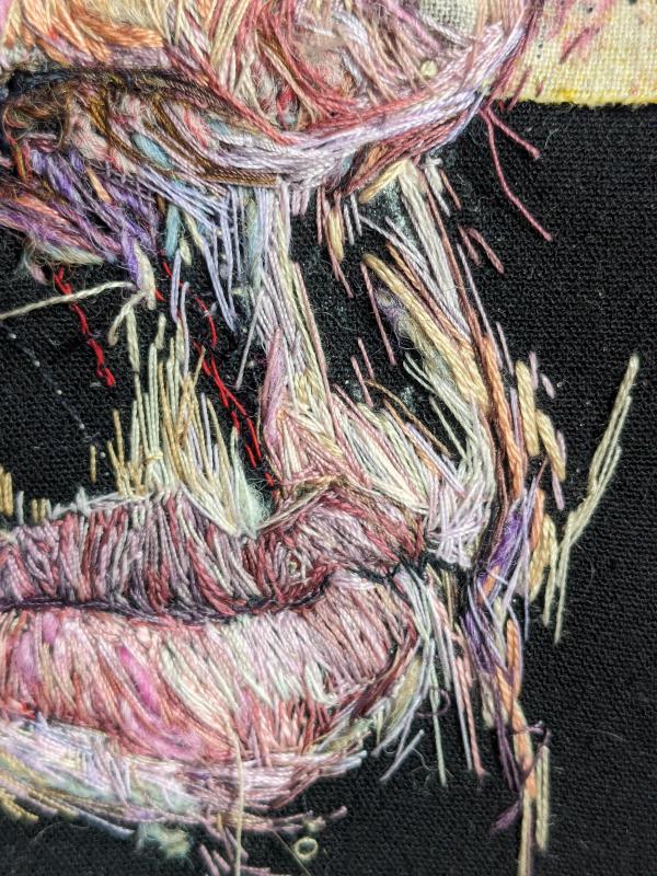 The Clarity Of Untangling The Threads (portrait of a stitch artist) 2