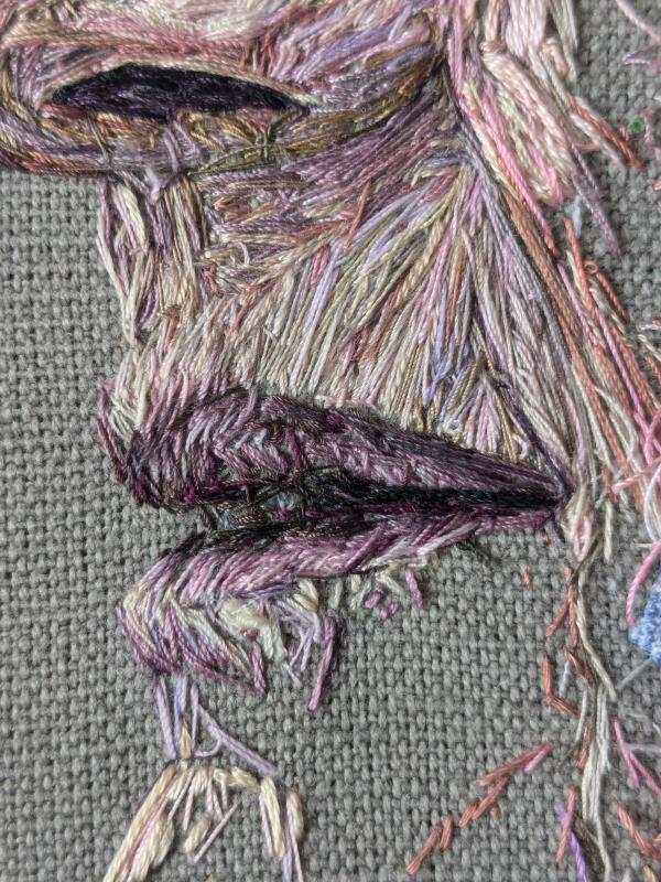 The Clarity Of Untangling The Threads (portrait of a stitch artist) 4