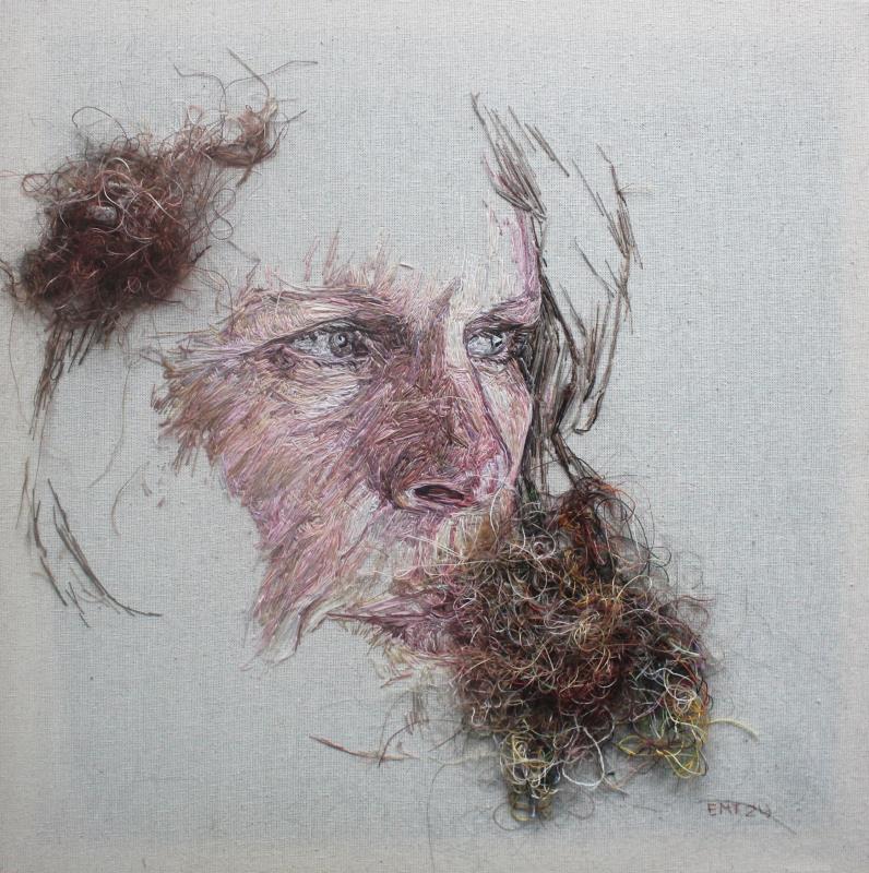 The Clarity Of Untangling The Threads (portrait of a stitch artist) 5