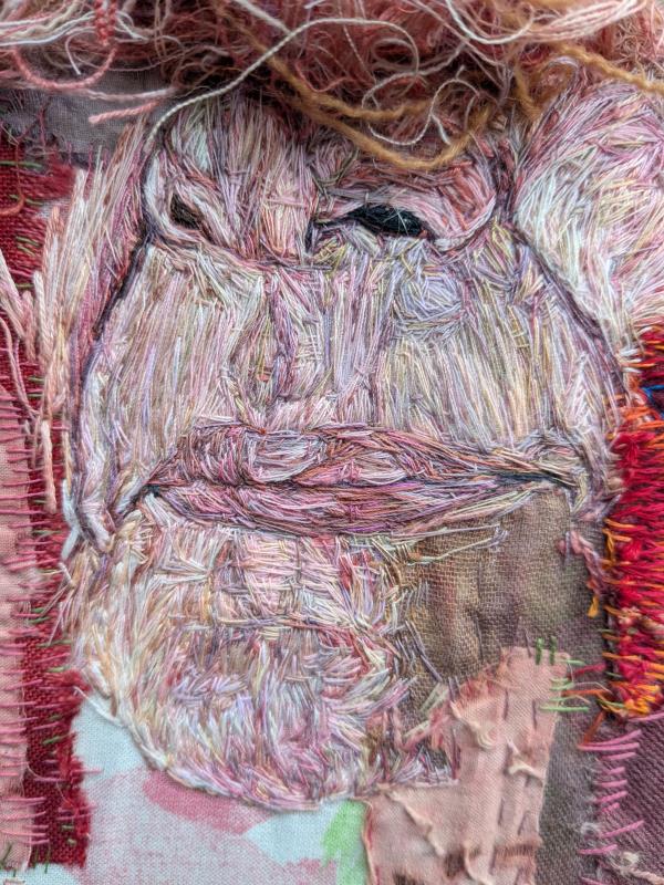 The Clarity Of Untangling The Threads (portrait of a stitch artist) 8