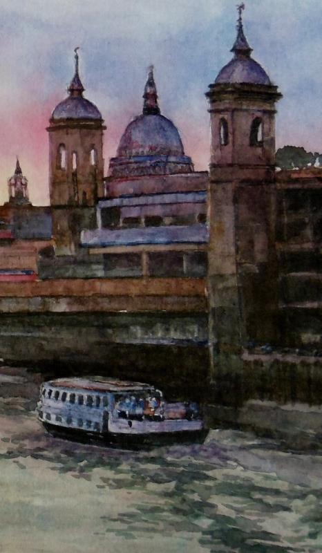 Sunset from London Bridge