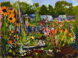 ALLOTMENT IN BLOOM
